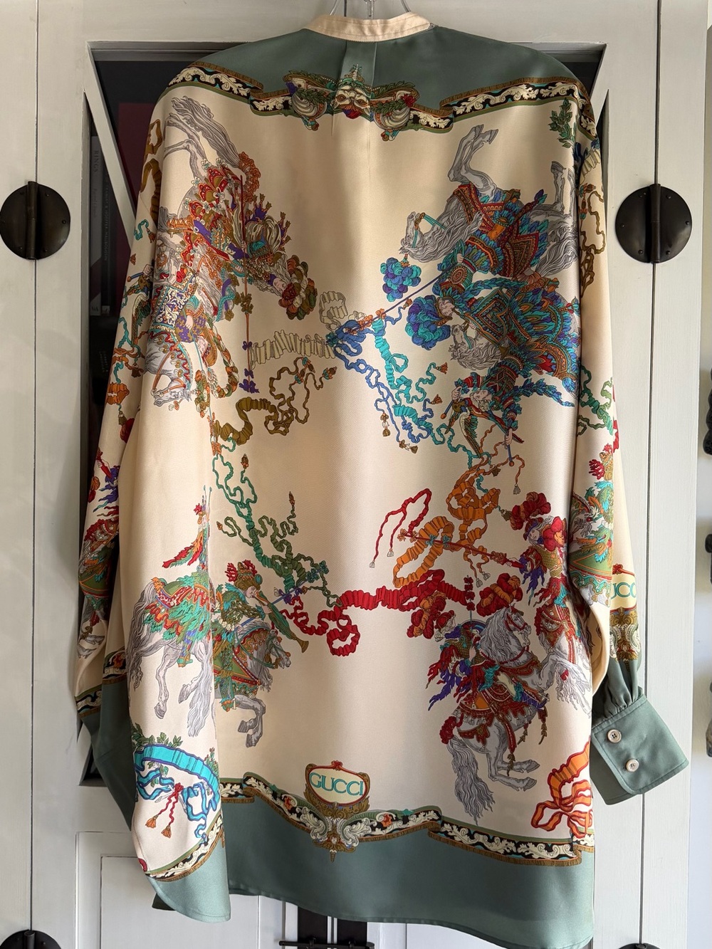 Gucci Silk Print Tunic - Picture 6 of 10